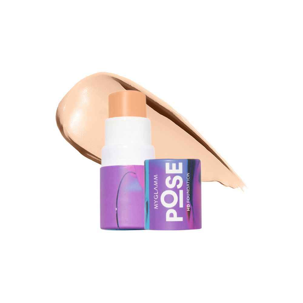 Buy MyGlamm POSE HD Foundation Stick-Warm Beige (5 g) - Purplle