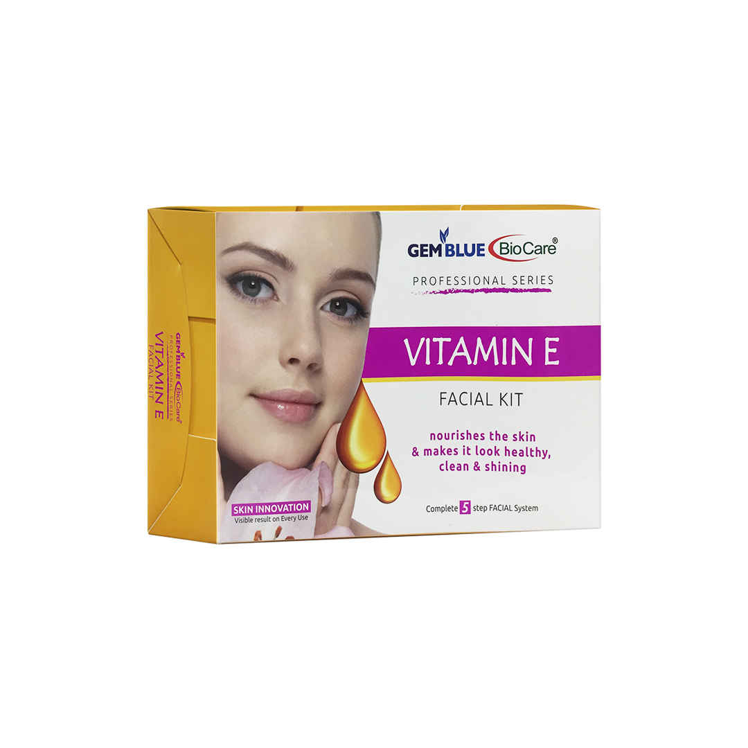 Buy Gemblue Biocare Vitamin E facial Kit for Nourishes, Healthy, Clean & Shining Skin, 400 gm - Purplle