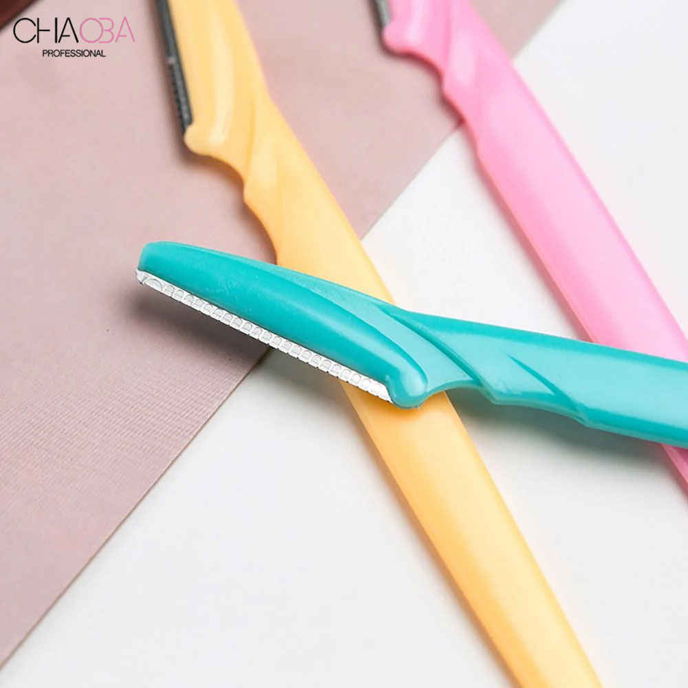 Buy Chaoba Professional Tinkle Eyebrow Razor for Women (Pack of 3) - Purplle