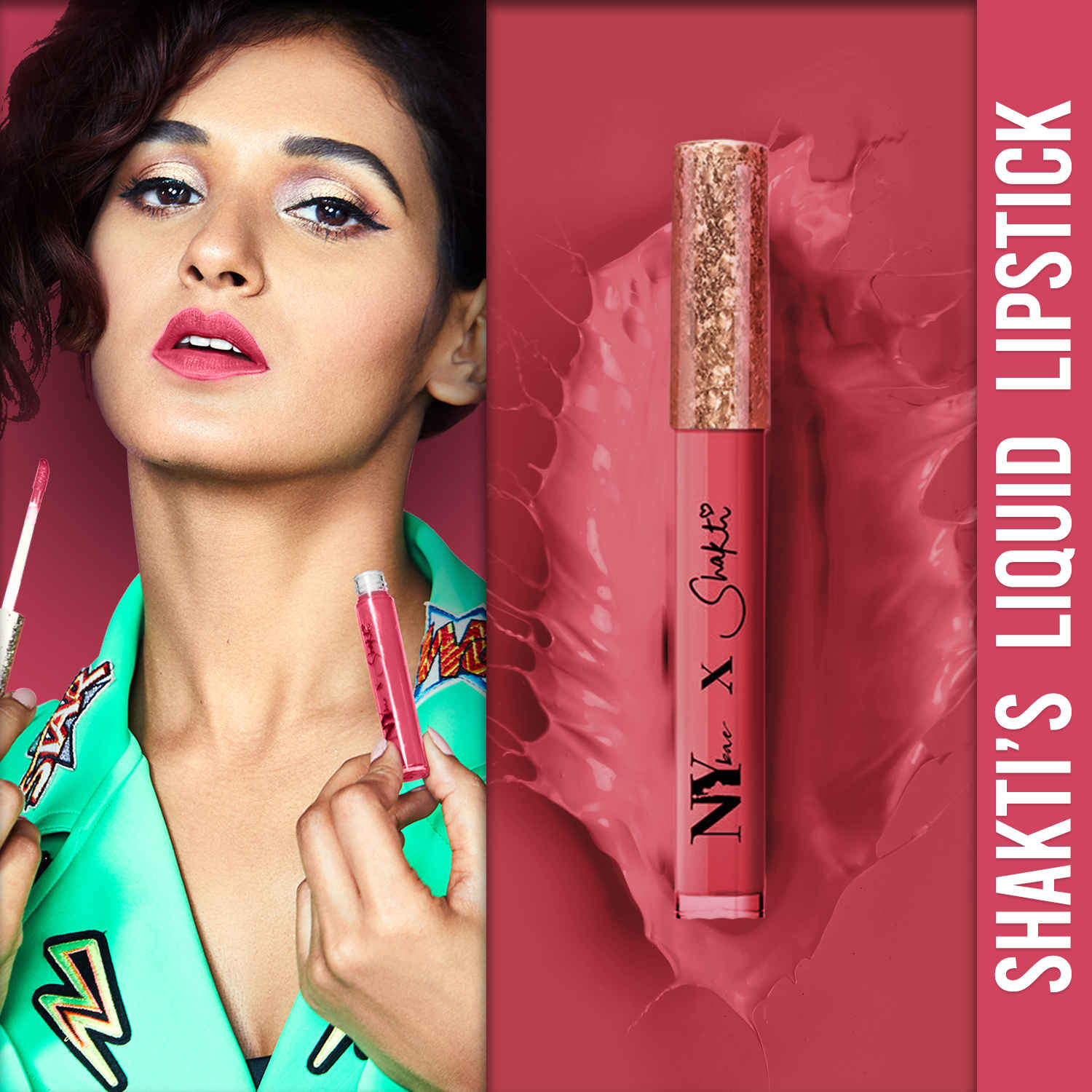 Buy Shakti By NY Bae Liquid Lipstick | Red | Matte | Hydrating - Sexy Salsa 3 (2.7 ml) - Purplle
