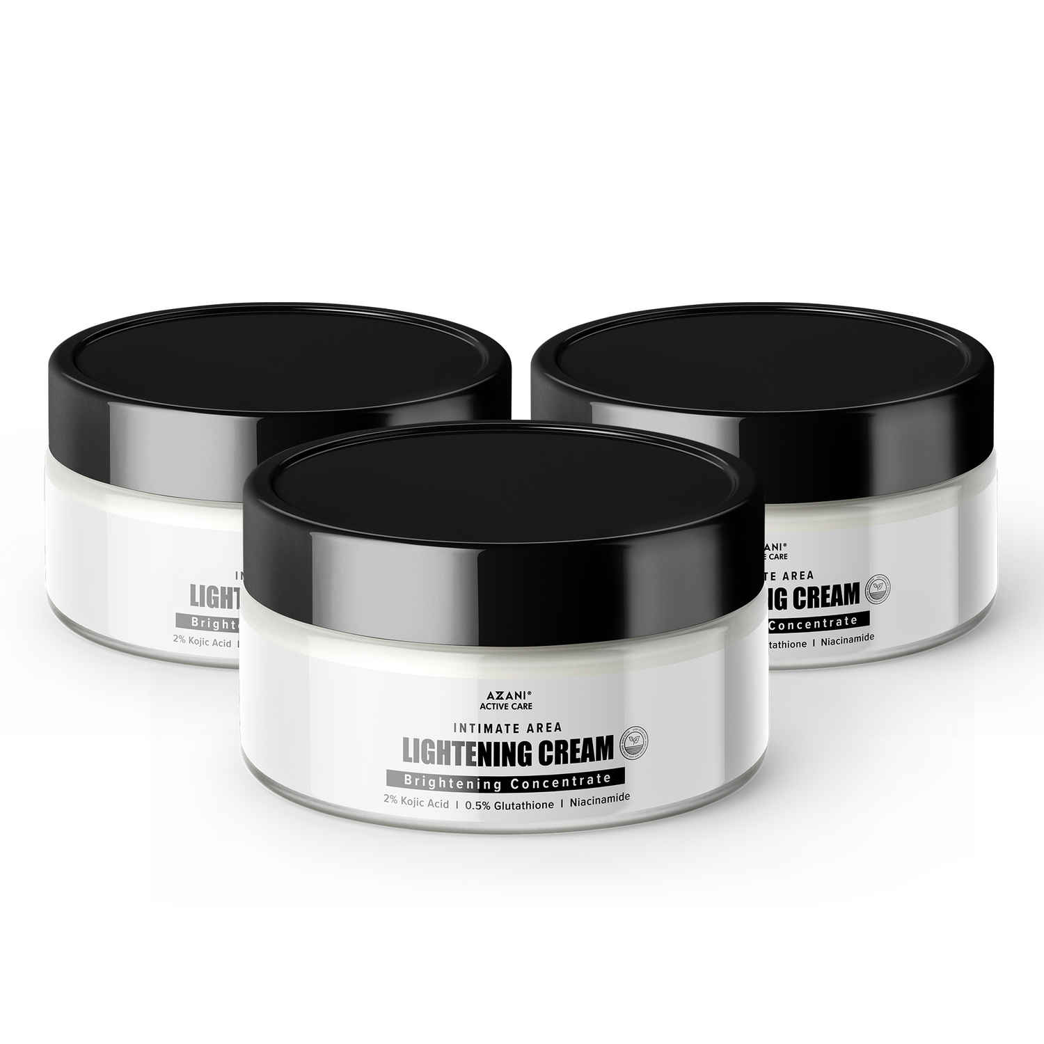 Buy Azani Active Care Intimate Area Lightening & Whitening Cream-1(50 g) | Underarm, Bikini Area, Neck, Hip, Thigh, Intimate Area, Elbow | Intense Dark Spot Removal | 2% Kojic Acid, Niacinamide | Women & Men - Purplle