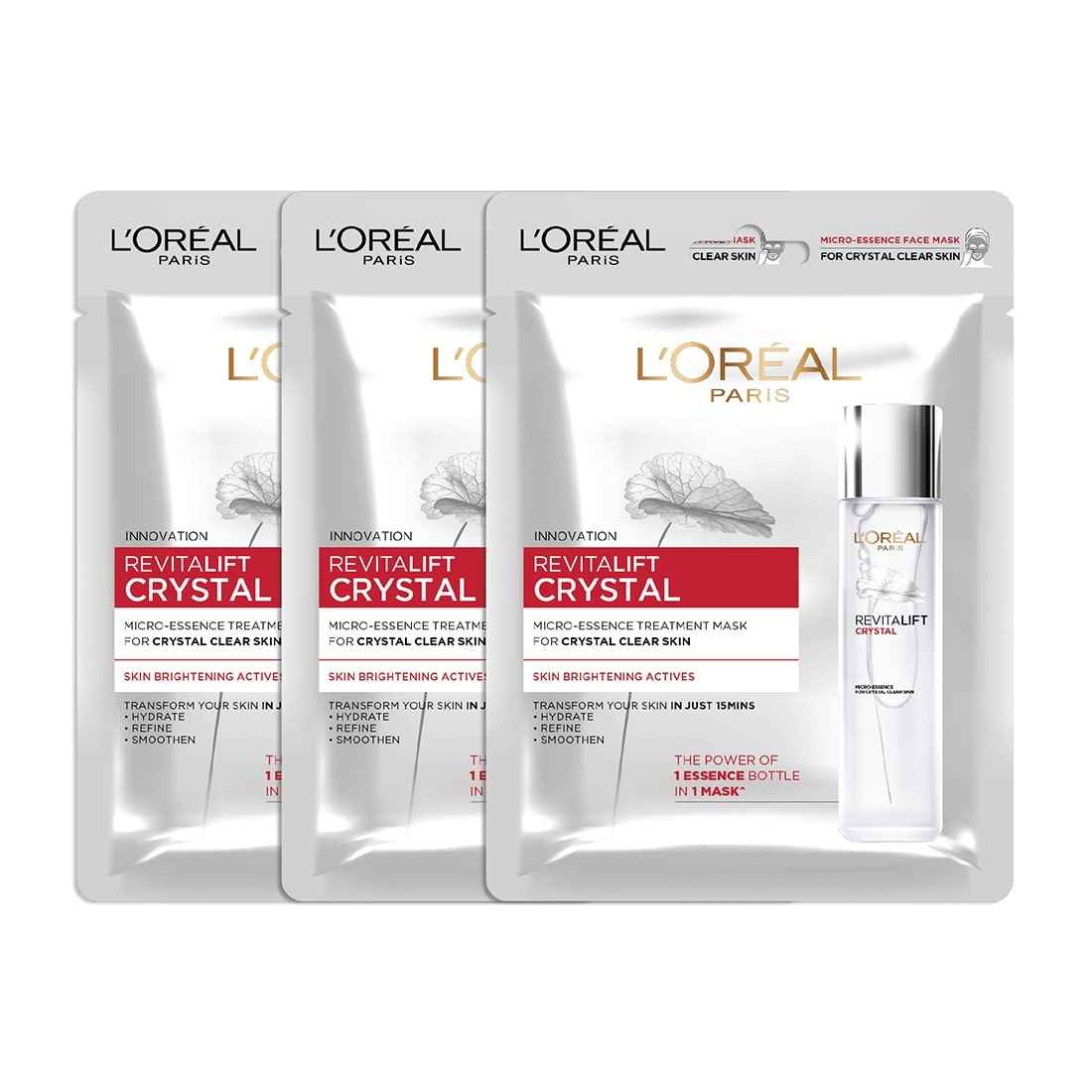 Buy L'Oreal Paris HA serum 15ml + 1 HA sheet mask - Purplle
