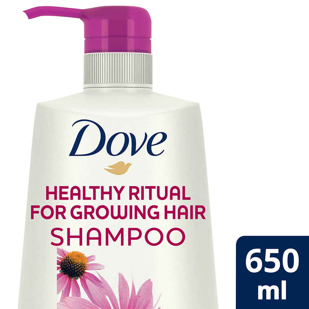 Buy Dove Healthy Ritual for Growing Hair Shampoo, (650 ml) - Purplle
