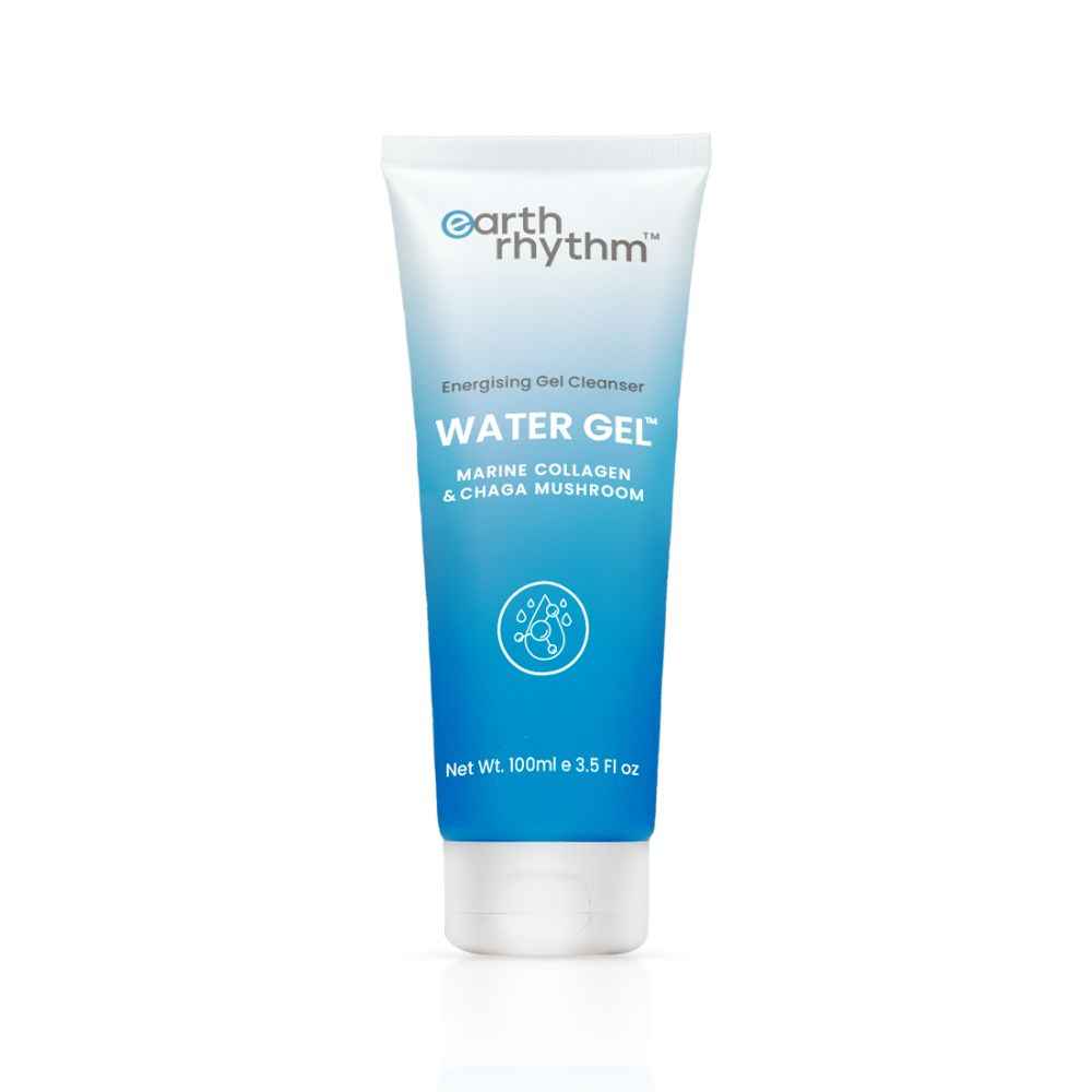 Buy Earth Rhythm Energising Water Gel Face Wash with Earth Marine Water & Aloe Vera | Balance Skin pH , Hydrates, Refreshes Skin, Clear Out Pores | for Dry & Sensitive Skin | Men & Women | Certified Natural, Vegan Friendly - 100 ML - Purplle