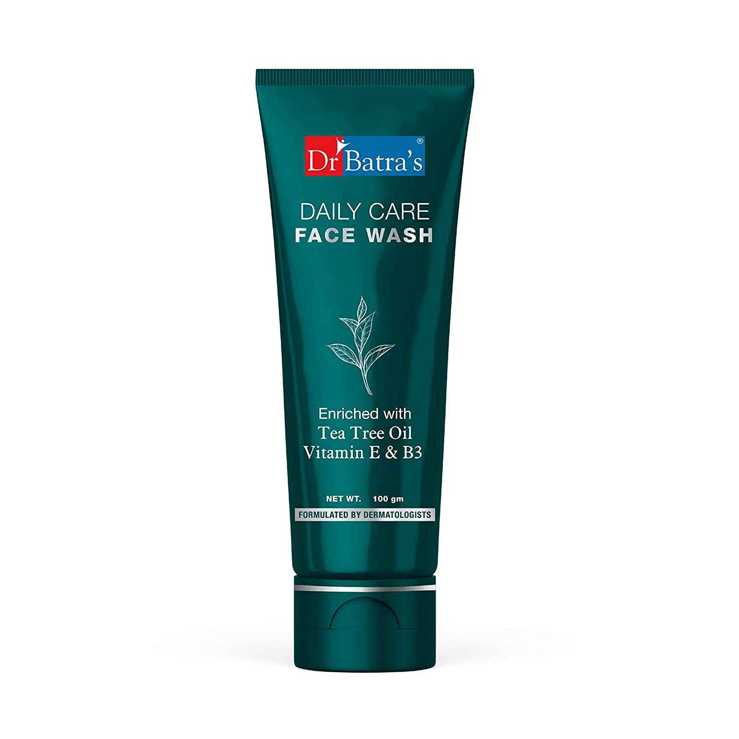 Buy Dr Batraa€™s Daily Care Face Wash. Eliminates Dirt. Moisturizes Skin. Protects Against Impurities. Contains Enriched With Tea Tree Oil, Vitamin B3, Vitamin E. SLS, Paraben Free. For Men, Women. 100 g. - Purplle