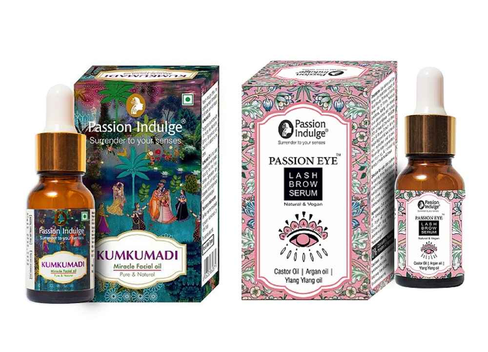 Buy Passion Indulge Buy Kumkumadi Oil and Get Passion Eye Serum Free Worth Rs 480 - Purplle