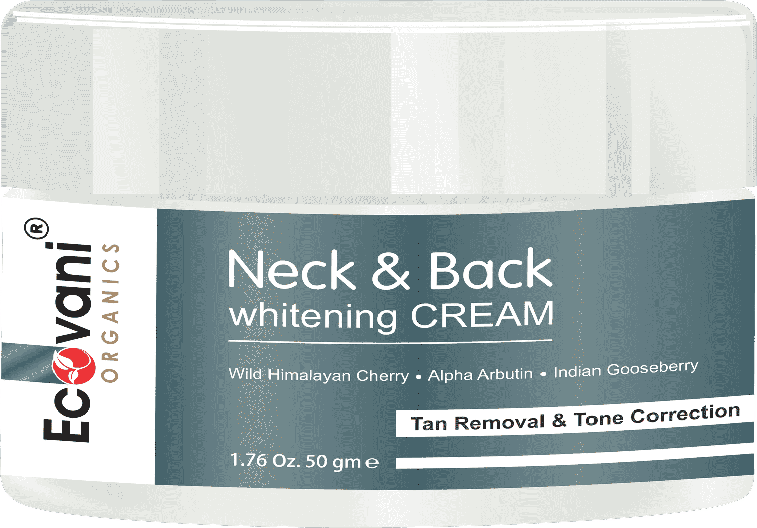 Buy ECOVANI Neck & Back Whitening Cream - Tan Removal & Tone Correction - Organic Skin Lightening & Brightening Formula with Essential Oils - 50gm - Purplle