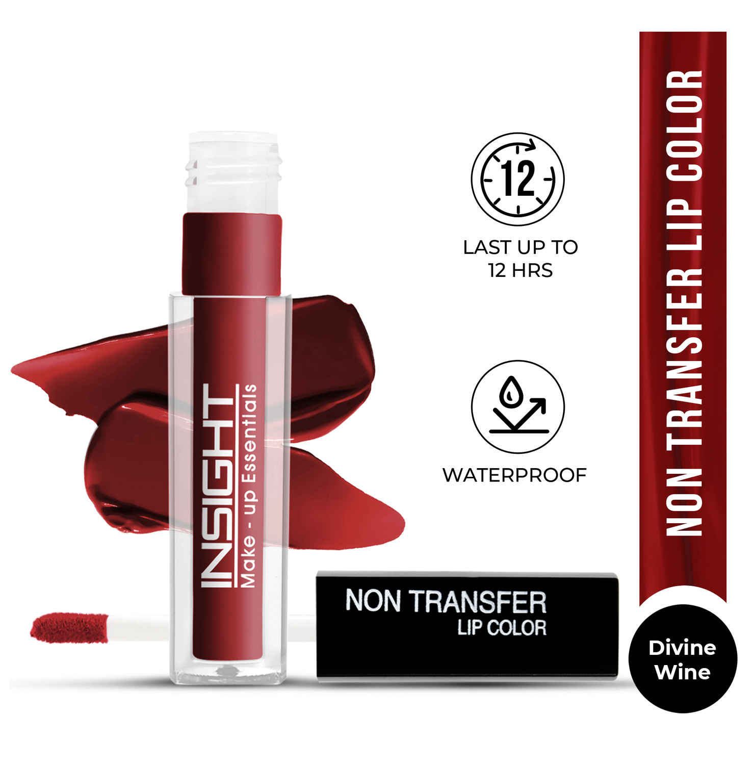 Buy Insight Non Transfer Lip Color (LG-40)-03_Divine Wine - Purplle