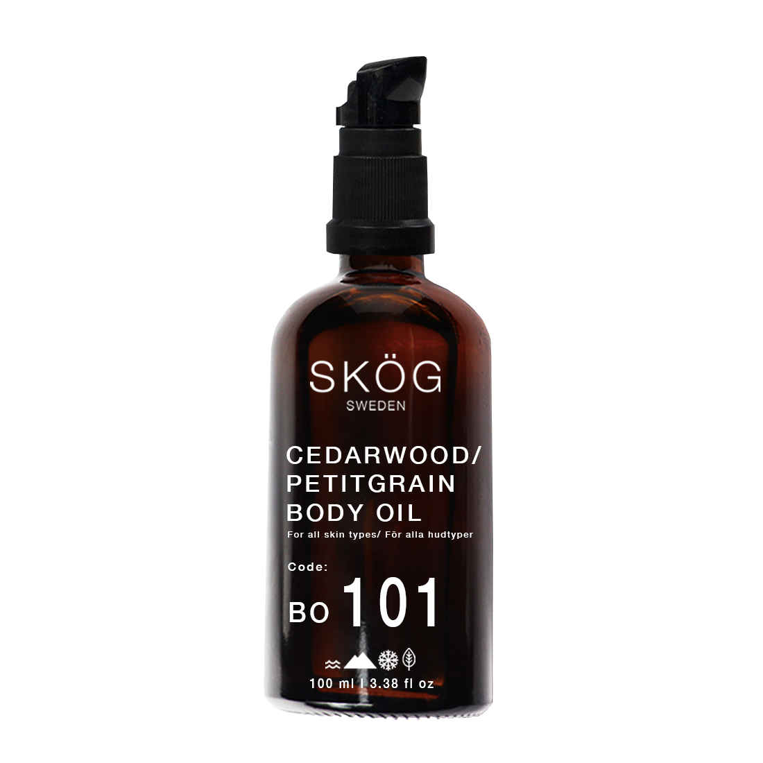 Buy The SKOG Cedarwood / Petitgrain body Oil - Purplle