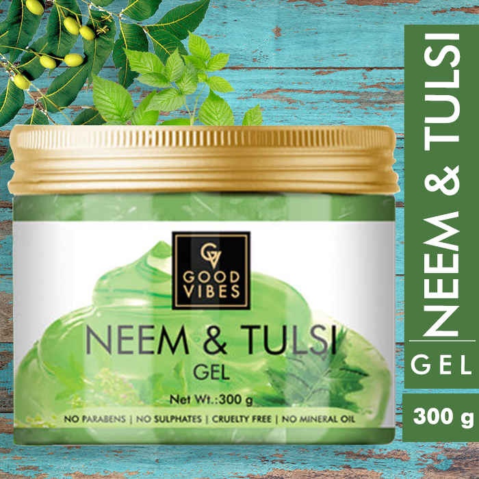 Buy Good Vibes Gel - Neem & Tulsi (300 gm) - Purplle