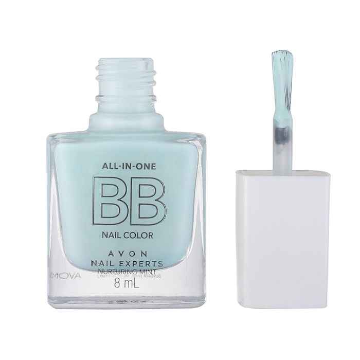 Buy Avon TRUE BB 7 IN 1 NAIL ENAMEL 8 ml- Nurturing Mint - Purplle