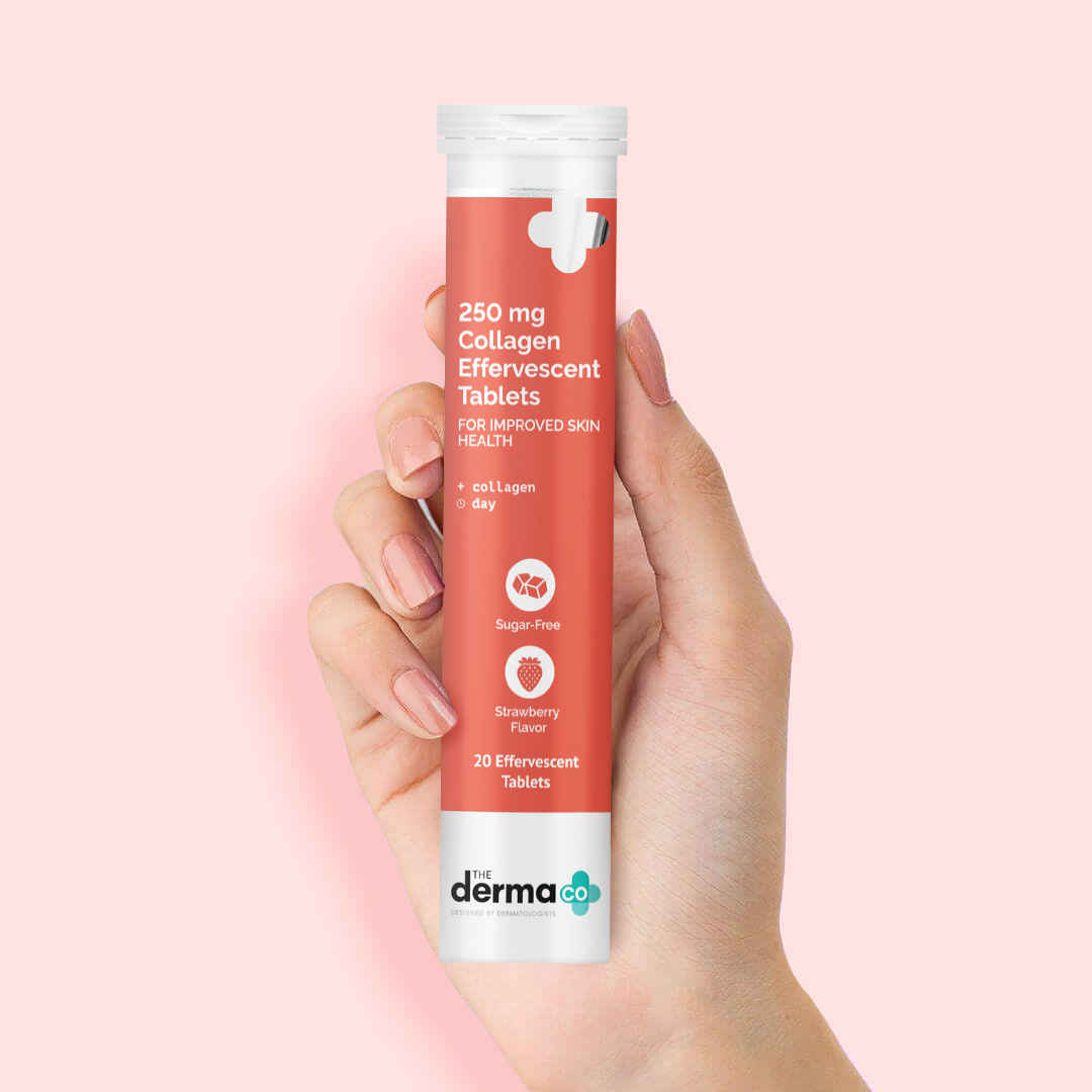 Buy The derma co 250 mg Collagen Effervescent Tablet for Improved Skin Health - Purplle