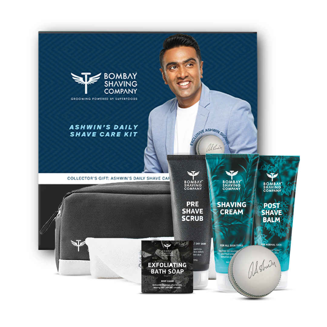 Buy Bombay Shaving Company Ashwin's Daily Shaving Kit for Men 600 gm - Purplle