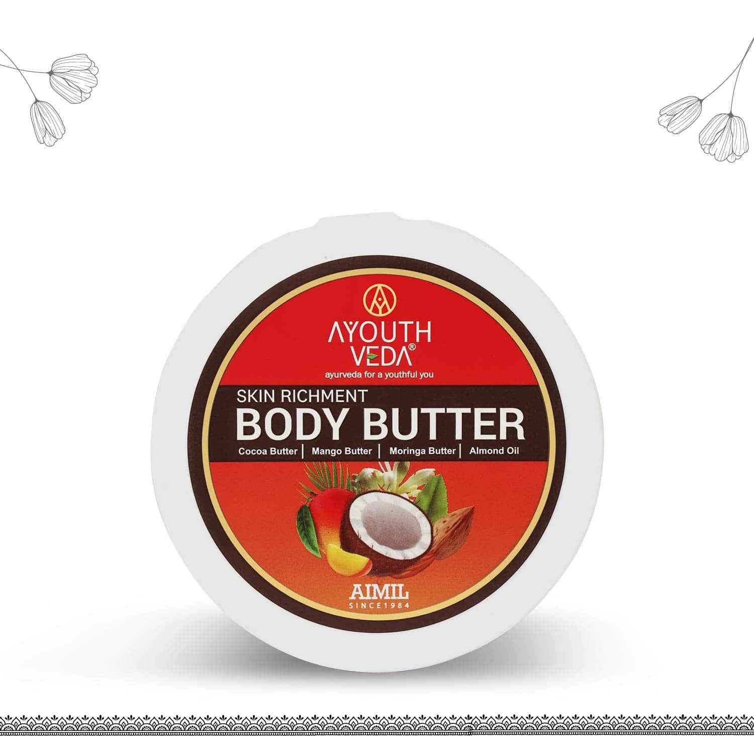 Buy Ayouthveda Skin Richment Body Butter 200Gm - Purplle
