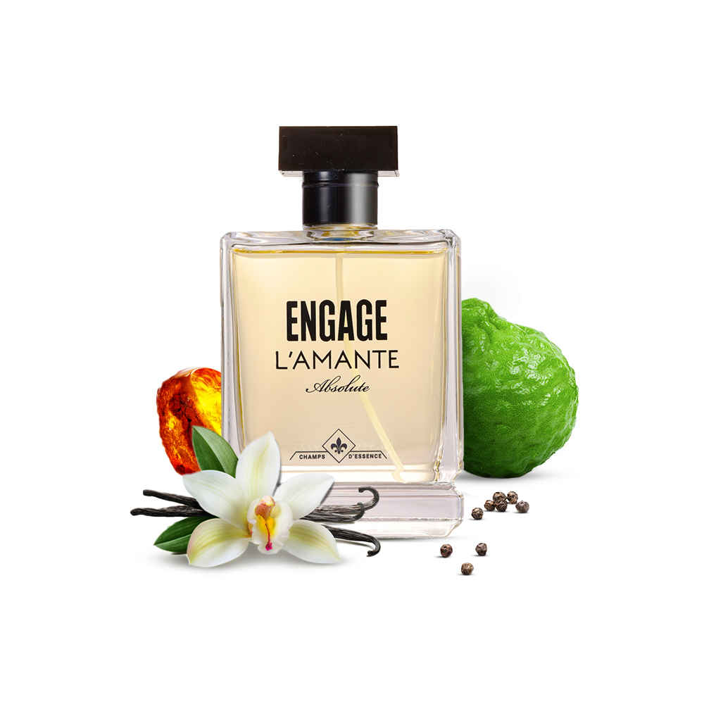 Buy Engage L'amante Absolute Eau De Parfum for Men, Spicy Fragrance Scent, Perfume for Men Long Lasting Smell, Premium Perfume, Skin Friendly, 100ml - Purplle