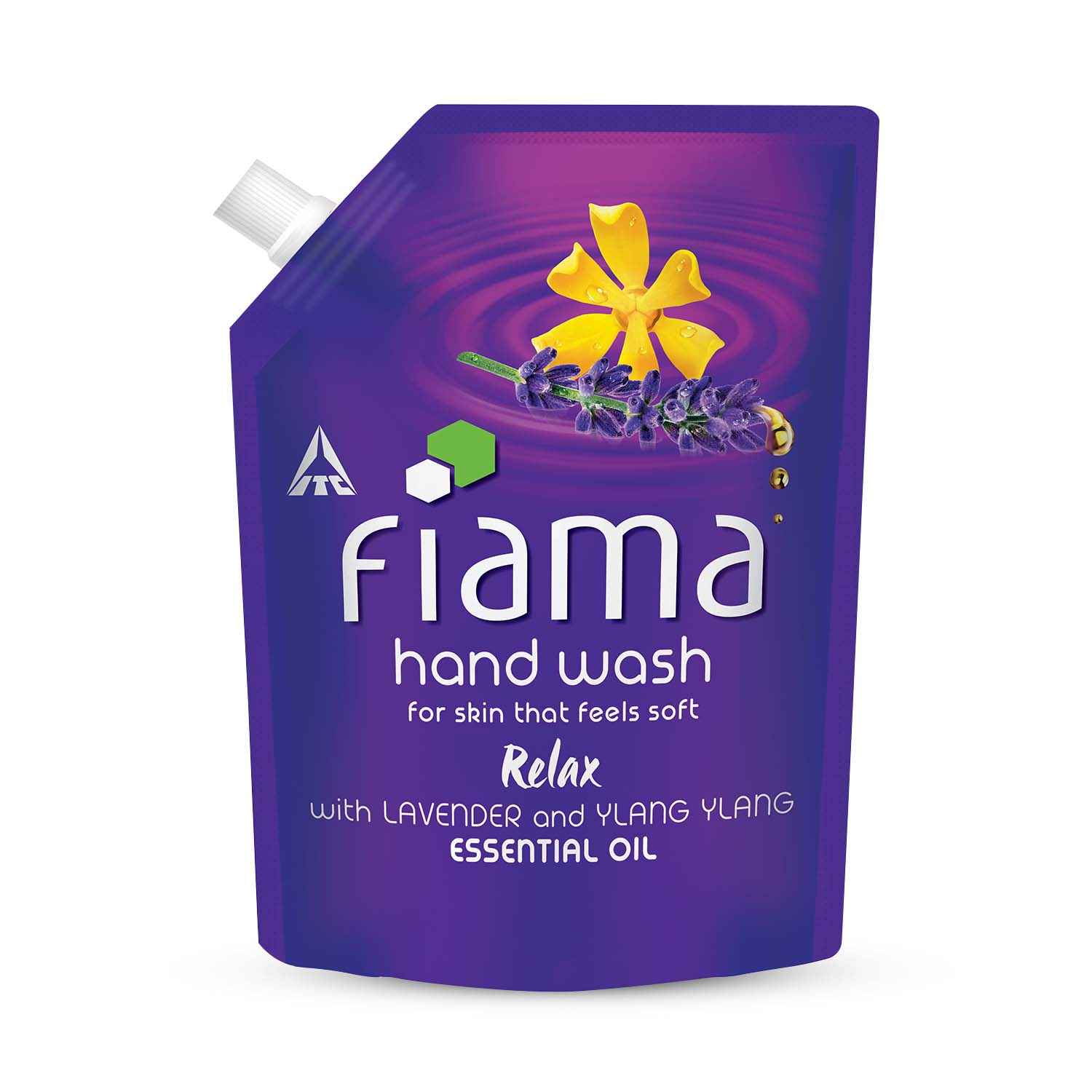 Buy Fiama Relax Moisturising hand wash, Lavender and Ylang, 350 ml - Purplle