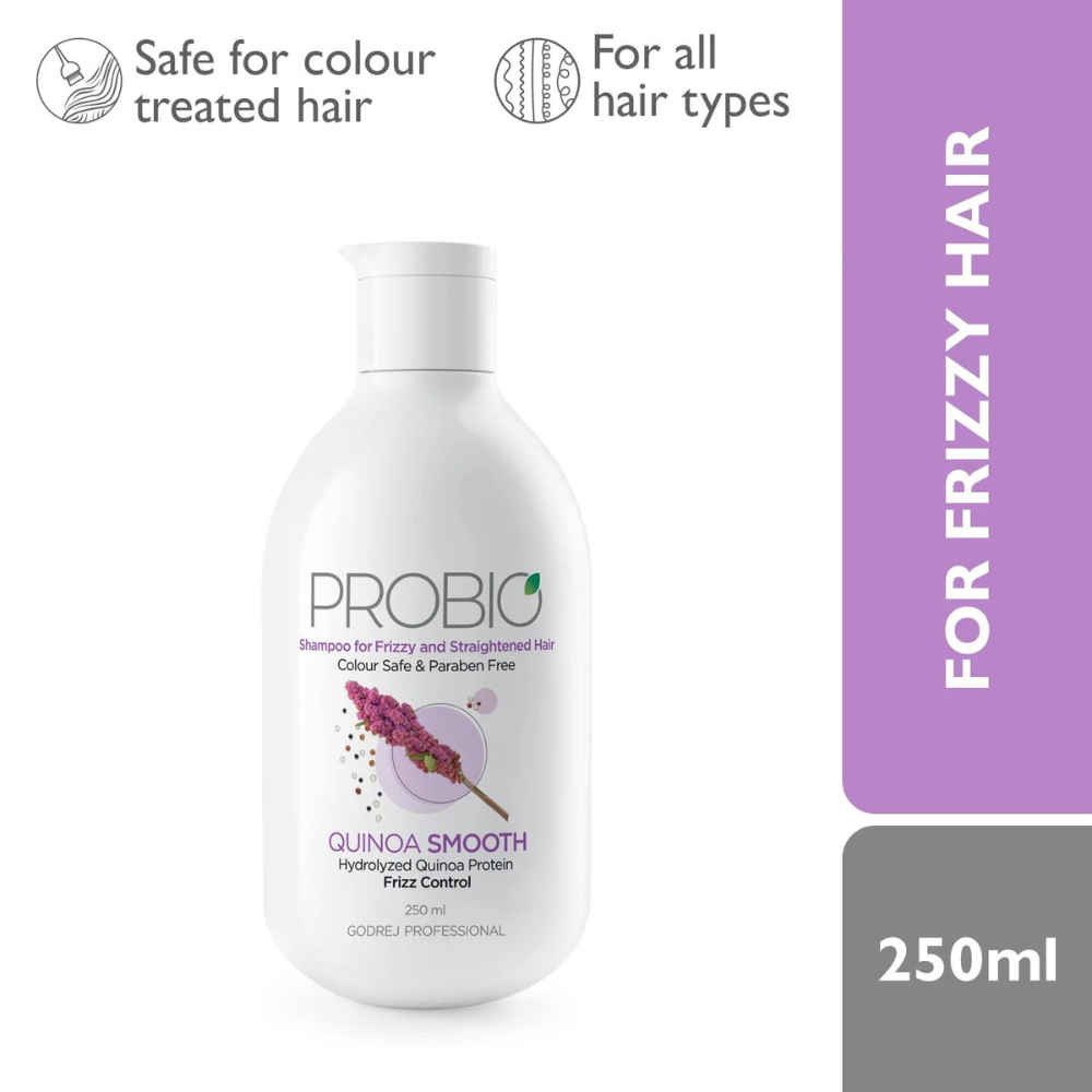 Buy Godrej Professional Quinoa Smooth Shampoo (For Frizzy Hair) - 250 ML - Purplle