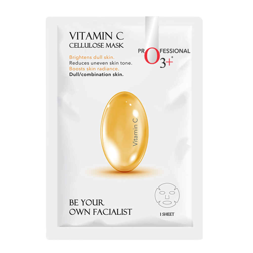 Buy O3+ Facialist Vitamin C Cellulose Mask (30 gm)(Vitamin C) - Purplle