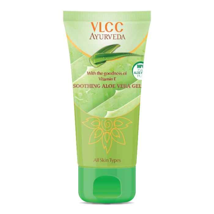 Buy VLCC Ayurveda Soothing Aloe Vera Gel (100 g) - Purplle