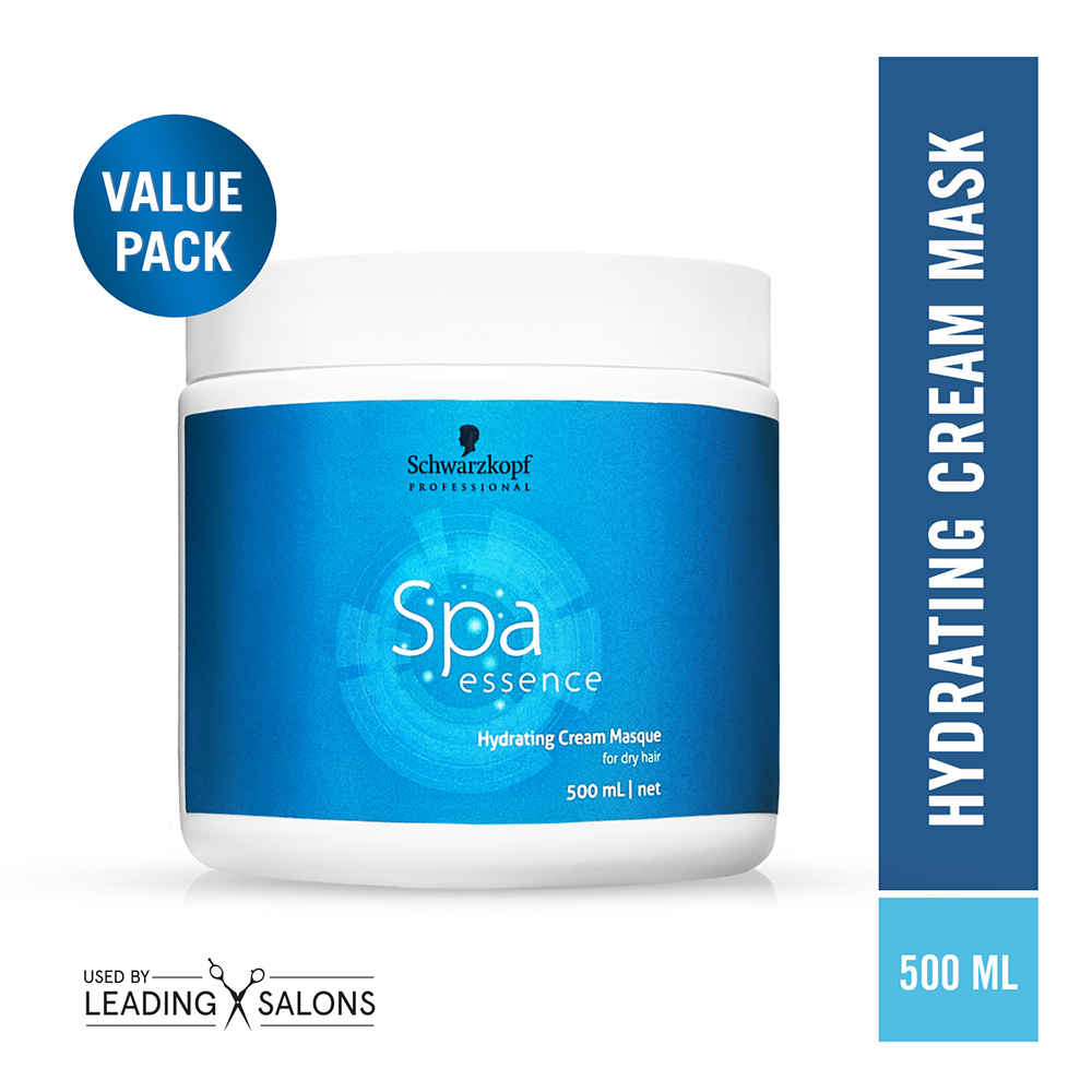 Buy Schwarzkopf Professional Spa EssenceHydrating Cream Masque for dry hair (500 ml) - Purplle