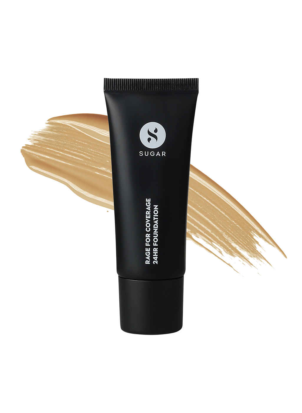 Buy SUGAR Cosmetics Rage For Coverage 24Hr Foundation | Full Coverage | Matte Finish I Creamy Formula | 25 ml - 40 Breve - Purplle