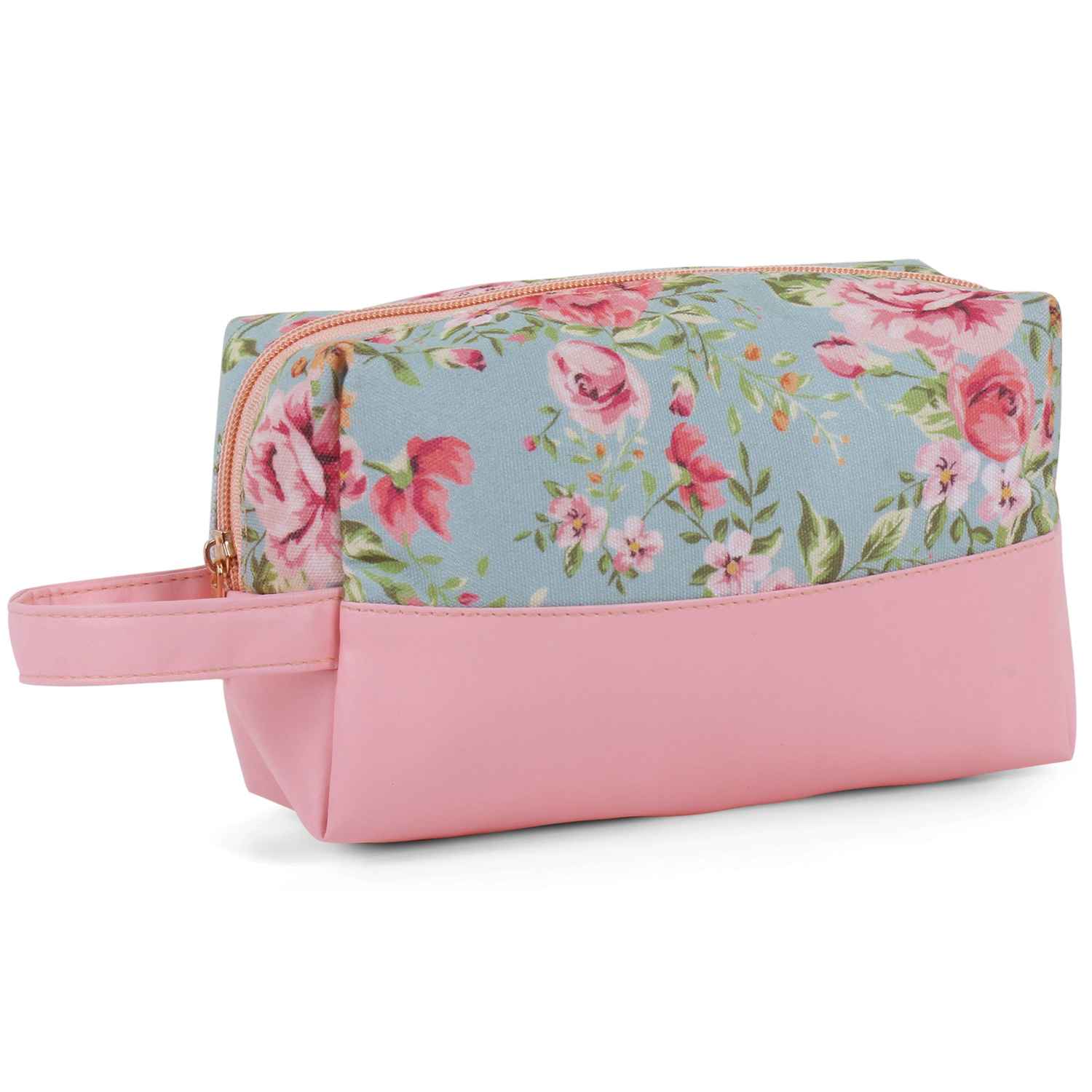 Buy NIVEA Pink Floral Pouch (1 Pc) - Purplle