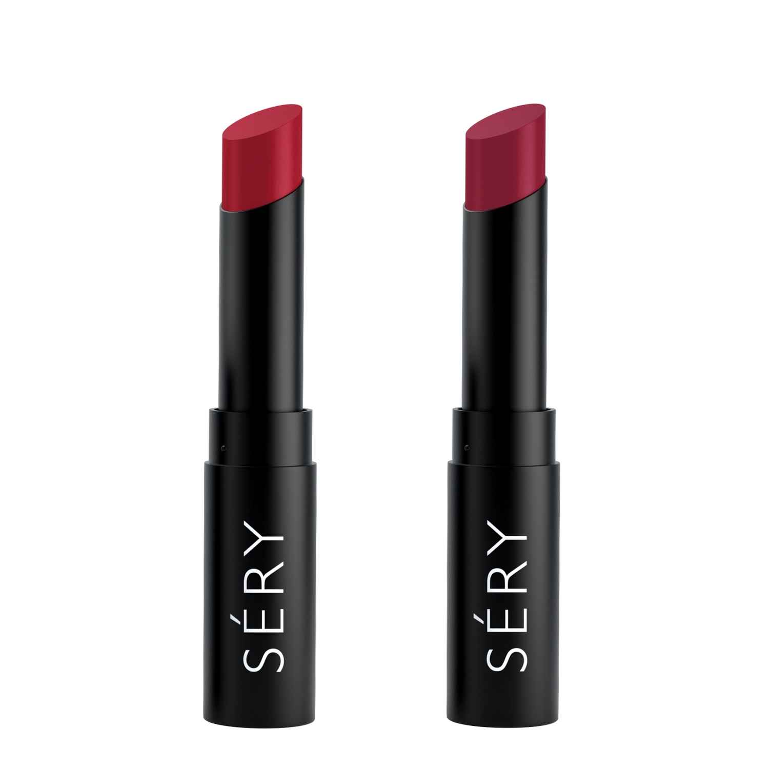 Buy SERY Matte Lipstick Combo Mlc09, Pink Panache + Naughty Nude, 3.5 g with Combo offer - Purplle