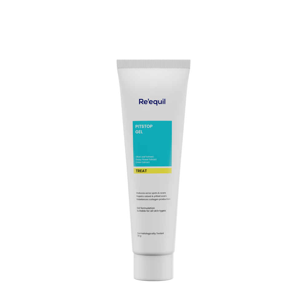 Buy Re'equil Pitstop Gel For Acne Scars & Pits Removal 30 gm - Purplle