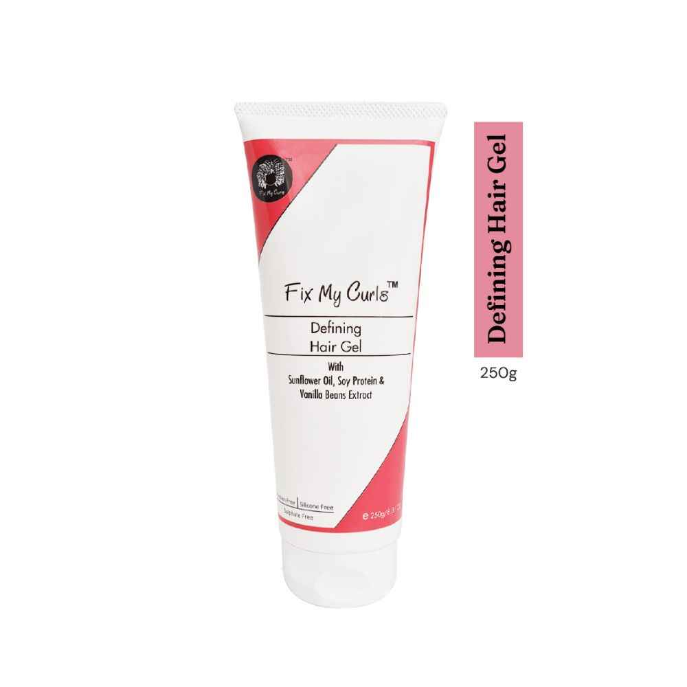 Buy Fix My Curls Defining Hair Gel For Curly And Wavy Hair, 250ML - Purplle