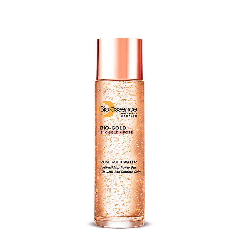 Buy Bio-essence Bio-Gold Rose Gold Water Essence | With Pure 24K Gold, Bio-Energy Complex™ & Japanese Rose, Anti-Aging, Anti-Oxidant, Visible Youthful Complexion (100 ml) - Purplle