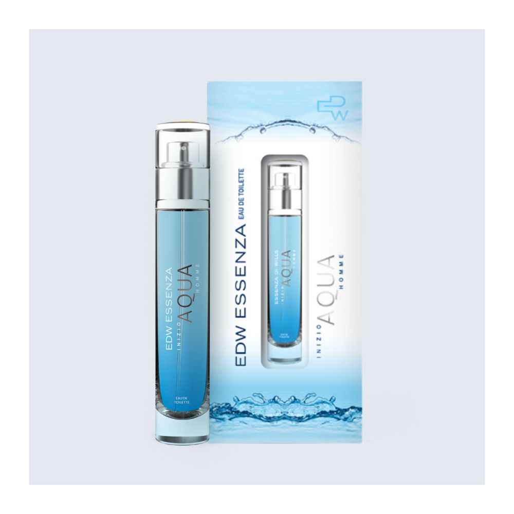 Buy EDW Essenza Inizio Aqua Homme Luxury Eau De Toilette Perfume For Men Long Lasting Smell, 16 Ml - Purplle