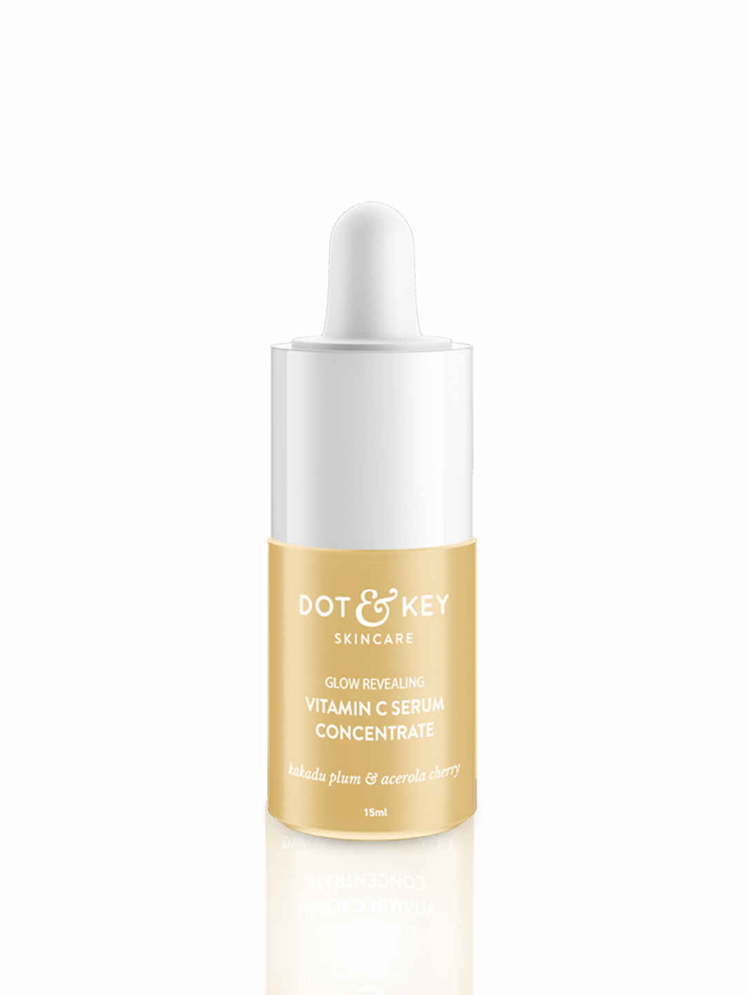 Buy Dot & Key Glow Glow Revealing Vitamin C Serum Concentrate with Kakadu Plum & Acerola Cherry | Face Serum for Dark Spots, Pigmentation & Dull Skin | 15ml - Purplle