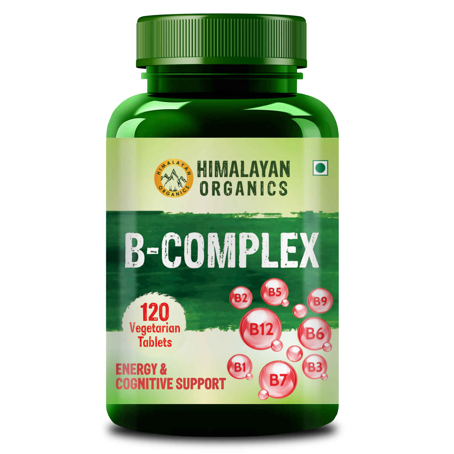 Buy Himalayan Organics B- Complex Supplement to Support Cognitive Health - 120 Veg Tablets - Purplle