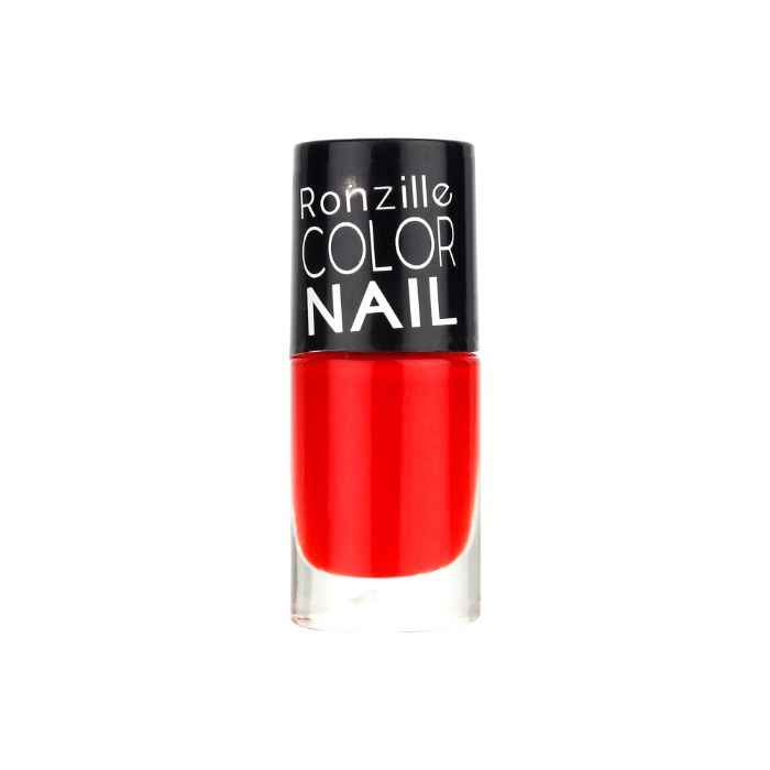 Buy Ronzille Exclusive Glossy Finish Nail Polish Poppy Red Glossy (333) - Purplle