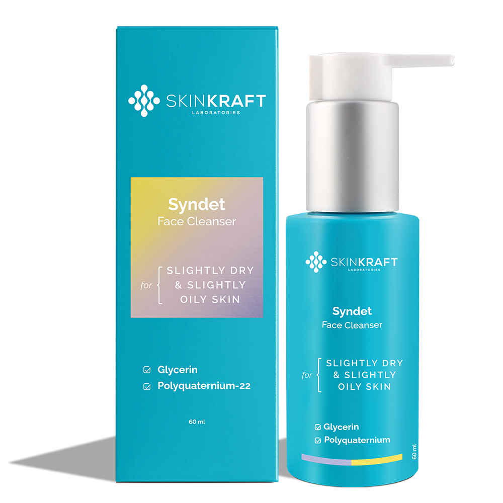 Buy SkinKraft Normal Skin Face Wash - Customized Syndet Face Cleanser - Non-comedogenic - Non-drying - (60 ml) - Purplle