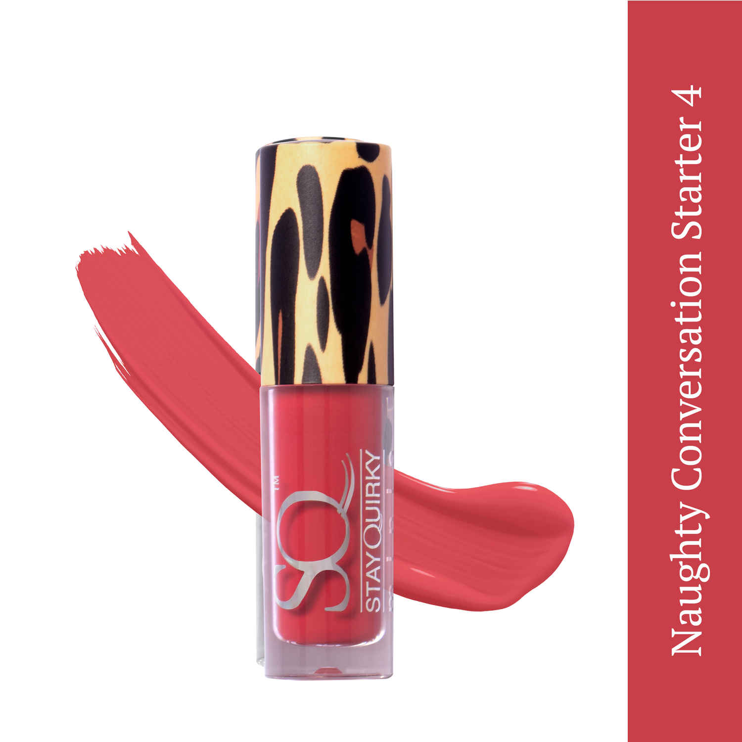 Buy Stay Quirky Mini Liquid Lipstick Pink - Naughty Conversation Starter 4 | Highly Pigmented | Non-drying | Long Lasting | Easy Application | Water Resistant | Transferproof | Smudgeproof (1.6 ml) - Purplle