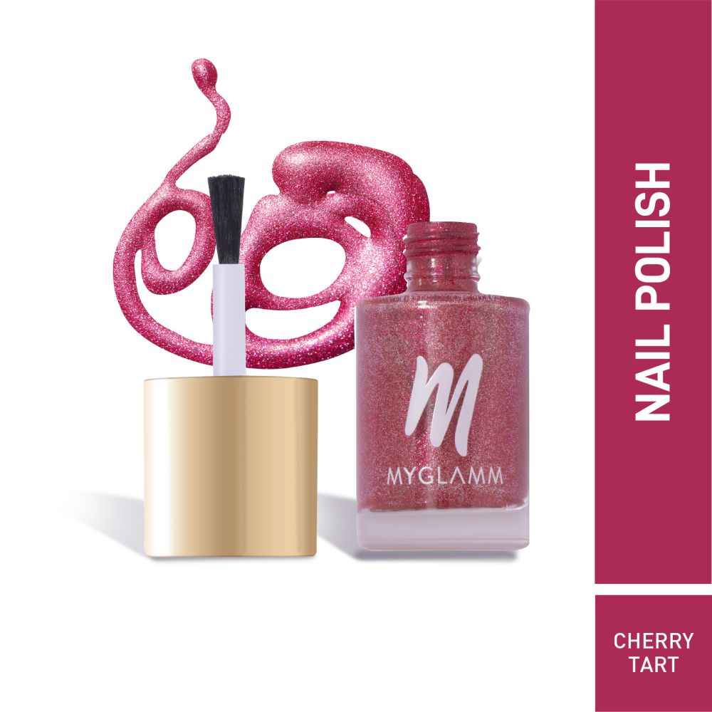 Buy MyGlamm Wandurlust Sand Matt Nail Paint-Cherry Tart-11ml - Purplle