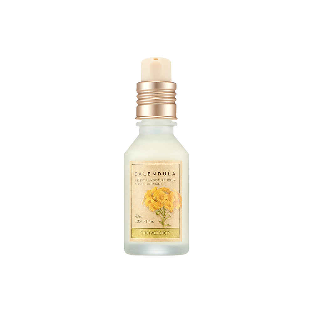 Buy The Face Shop Calendula Essential Moisture Face Serum with Calendula |Reduces redness| Sooth and Calms Skin|for Sensitive Skin,40 ml - Purplle