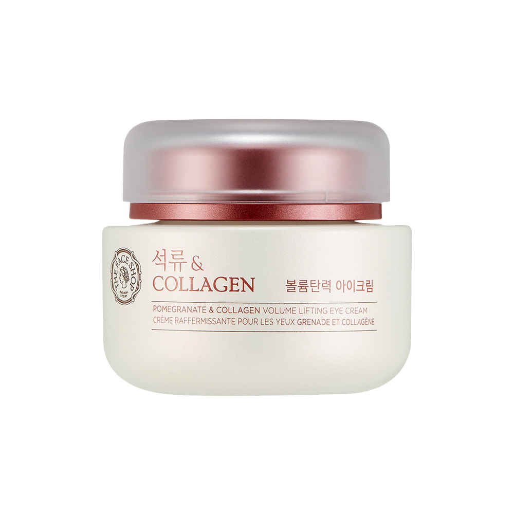 Buy The Face Shop Pomegranate And Collagen Volume Lifting Eye Cream For Normal Skin (50 Ml) - Purplle