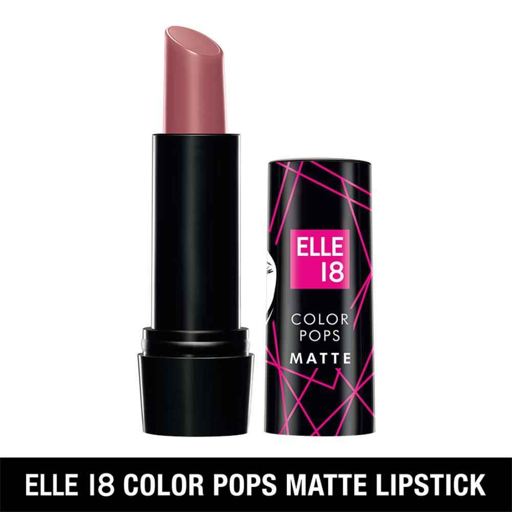 Buy Elle 18 Color Pop Matte Lip Color, Mauve Date, (4.3 gm) - Purplle