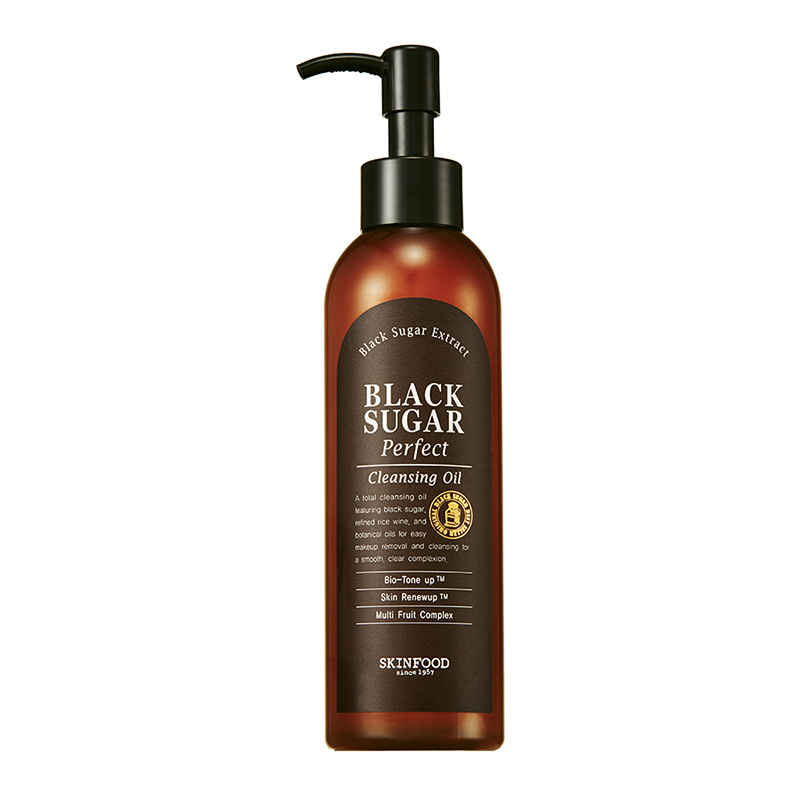 Buy Skinfood Black Sugar Perfect Cleansing Oil (200 ml) - Purplle