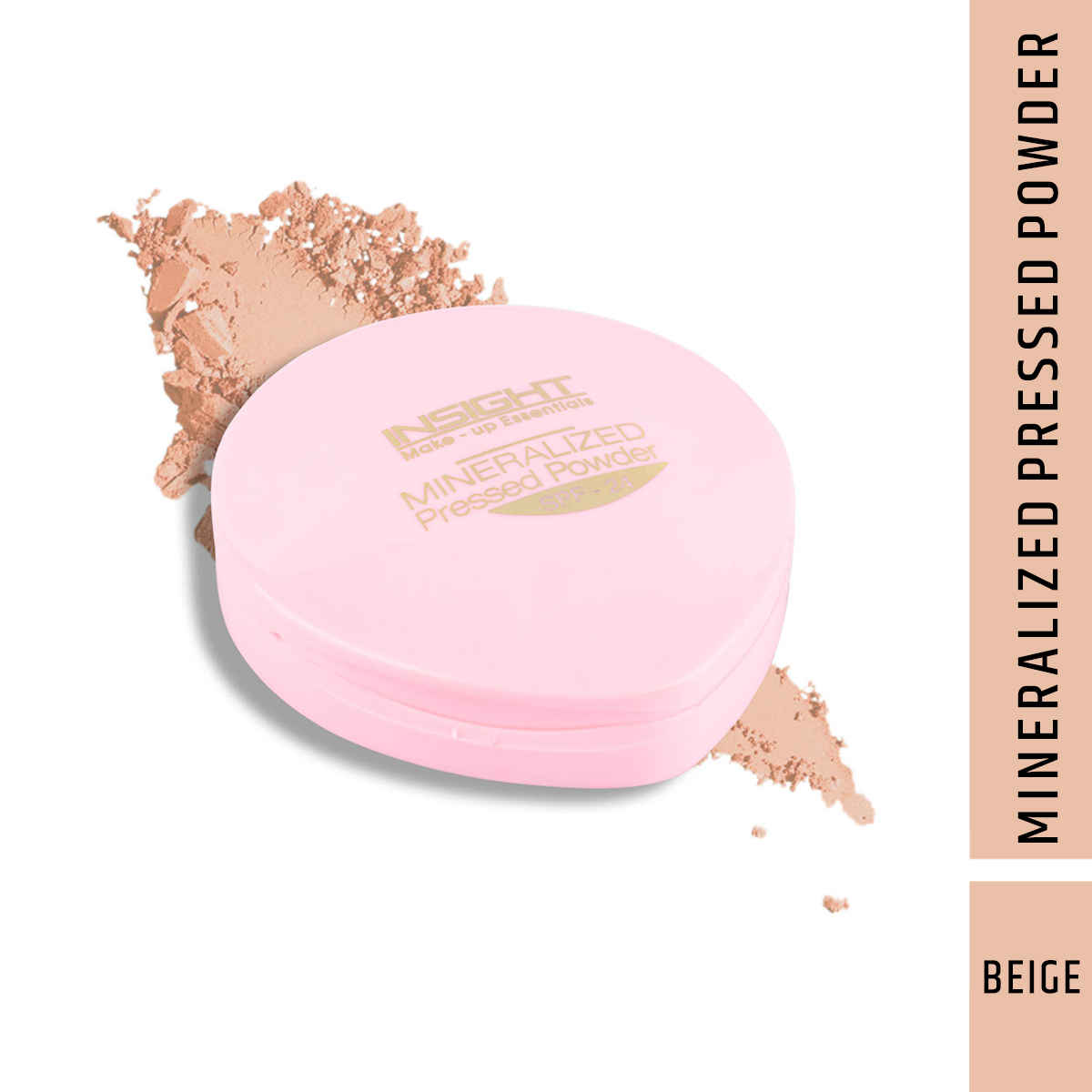Buy Insight Mineralized Pressed Powder Spf 24 (C-33) - Beige (9Gm) - Purplle