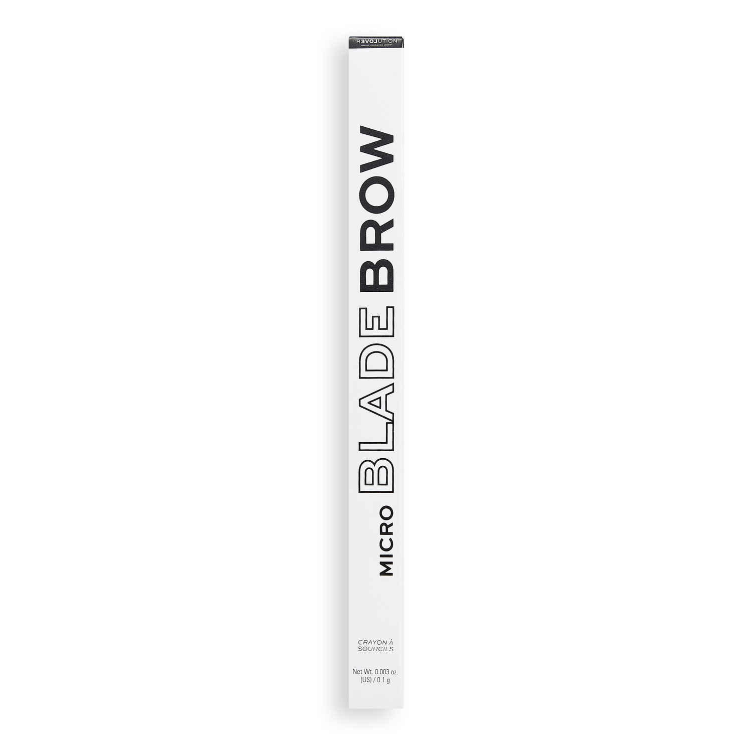 Buy Makeup Revolution Relove Blade Brow Pencil Dark Brown 0.1 GM - Purplle
