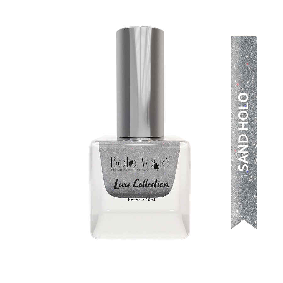 Buy Bella Voste,Sand Holo, Silver- 401 - 10 ml - Purplle