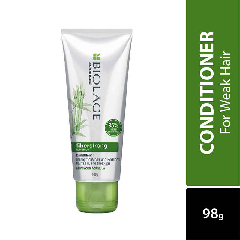 Buy BIOLAGE Advanced Fiberstrong Conditioner 98g | Paraben free|Reinforces Hair Strength & Elasticity | For Hairfall due to hair breakage - Purplle