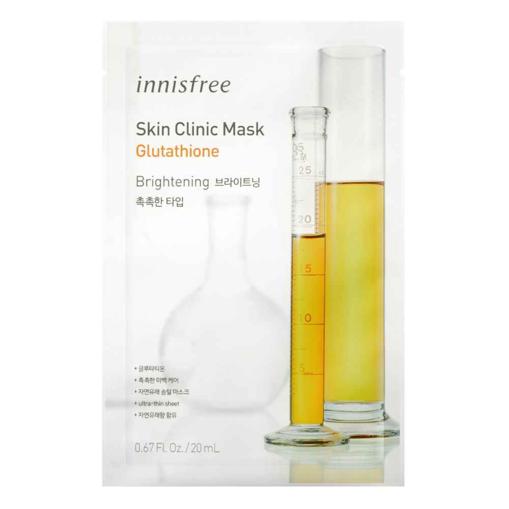 Buy Innisfree Skin Clinic Mask Glutathione Brightening (20 ml) - Purplle