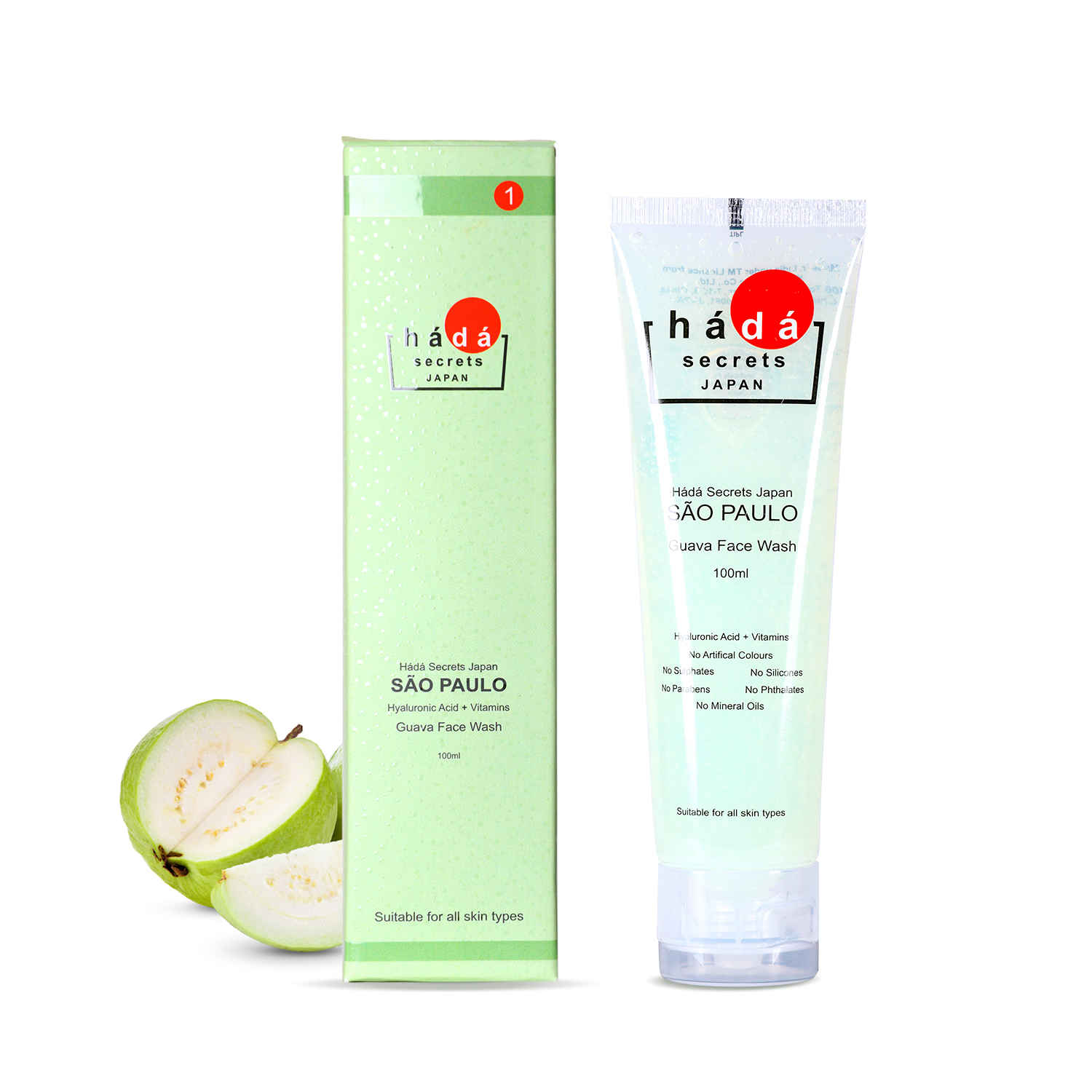 Buy Hada Secrets Japan Sao Paulo Guava Facewash - Purplle
