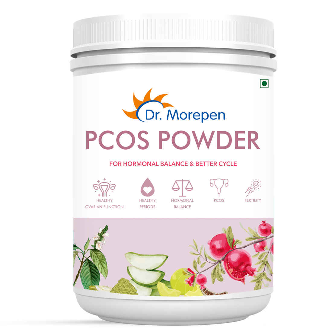 Buy DR. MOREPEN PCOS Powder For Hormonal Balance & Better Cycle | Plant Based PCOS Supplement For Women - 250g - Purplle