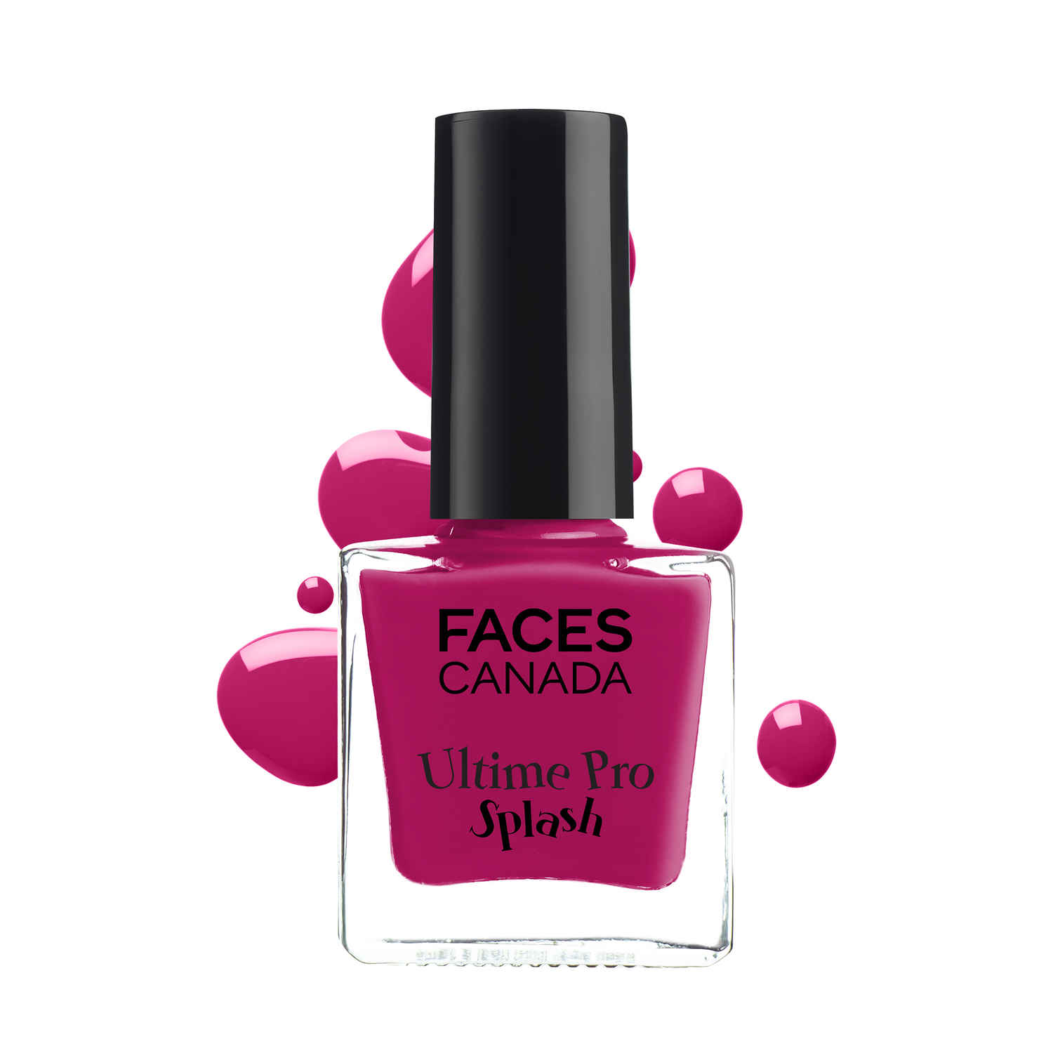 Buy FACES CANADA Ultime Pro Splash Nail Enamel - Cherry Blast 50 (8ml) | Quick Drying | Glossy Finish | Long Lasting | No Chip Formula | High Shine Nail Polish For Women | No Harmful Chemicals - Purplle