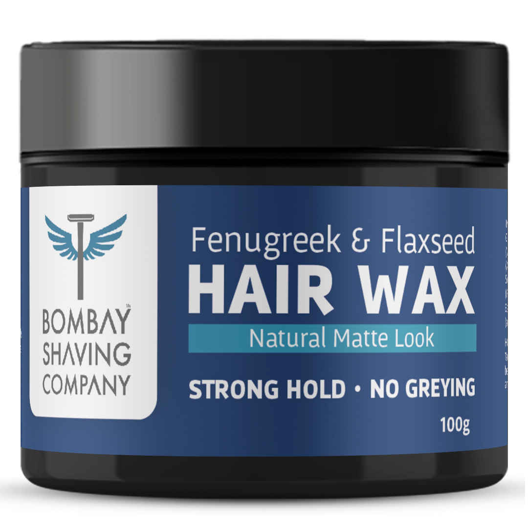 Buy Bombay Shaving Company Strong Hold Hair Wax, 100 gm | Non-Sticky, Matte Finish and Chemical Free Hair Styling Wax - Purplle